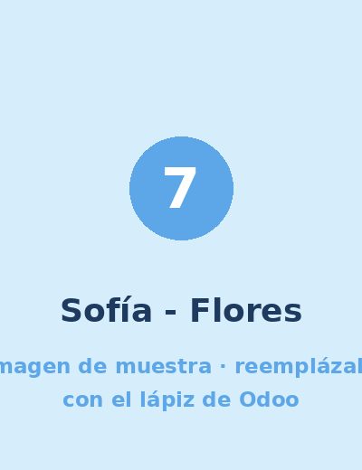 Sofía - Flores